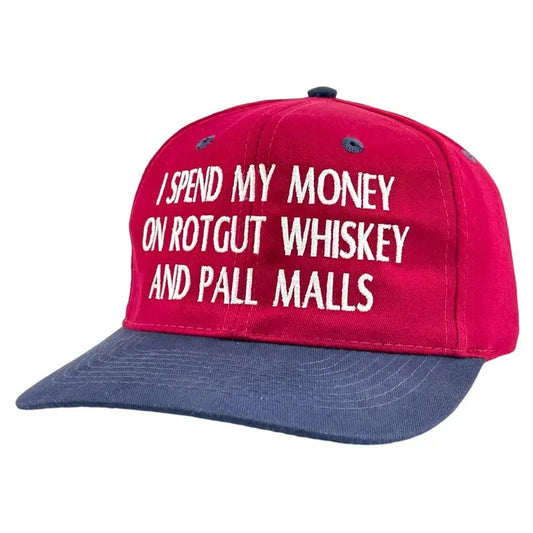 I SPEND MY MONEY ON HAT CUSTOM EMBROIDERY