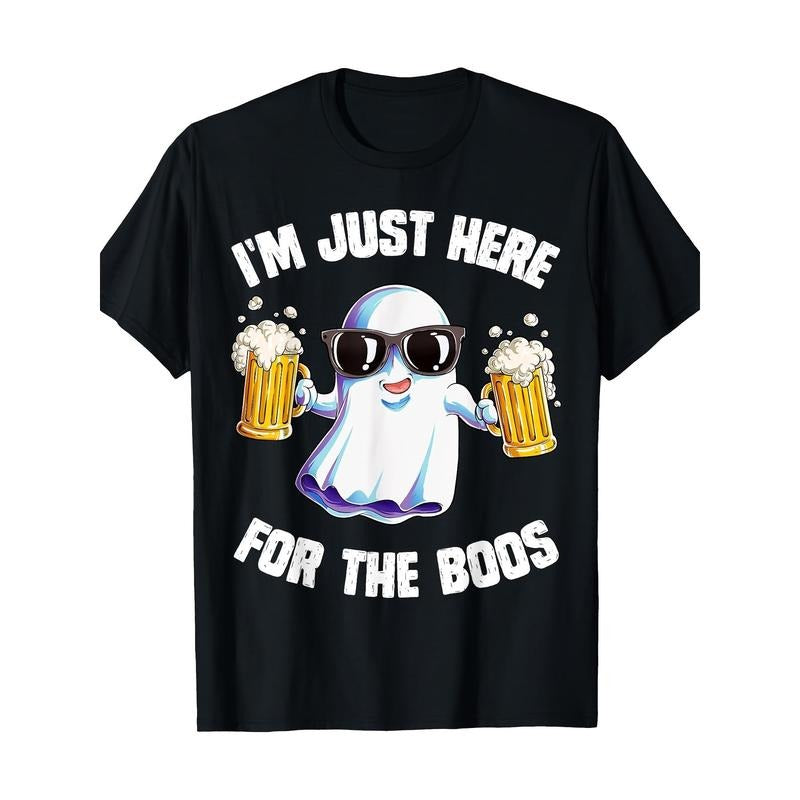 I just came for the boos-the Halloween Ghost T-shirt for men and women made in usa