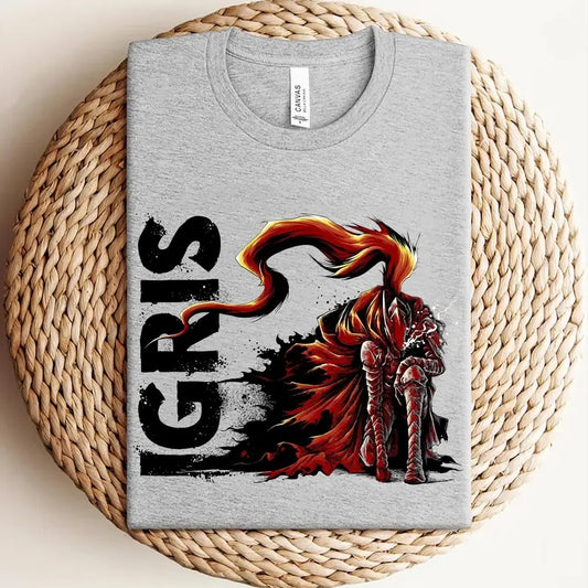 Igris The Bloodred Shirt, Solo Leveling Anime Shirt, Gift For Him, Gift For Her, Igris Anime Gift