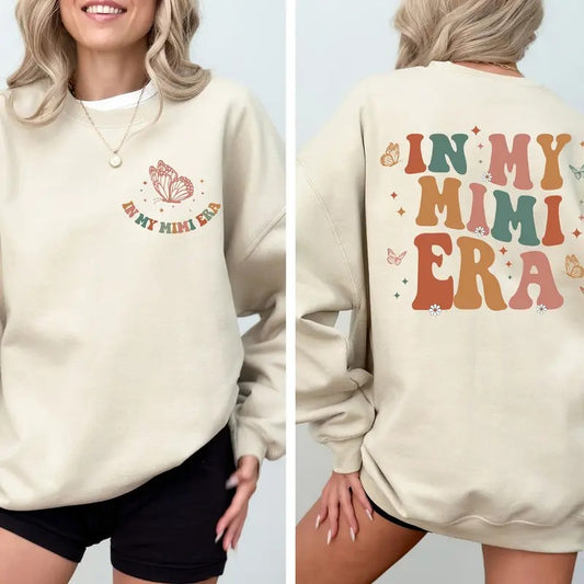 In My Mimi Era Shirt, Gift For Mimi, Family Shirt, Shirt For Mimi, Gift For New Grandma, Mother's Day Gift, Cute Gift