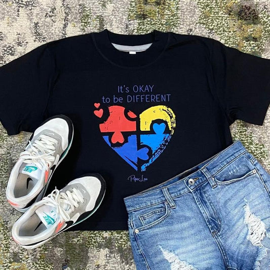 It's Okay To Be Different Premium Boxy Tee