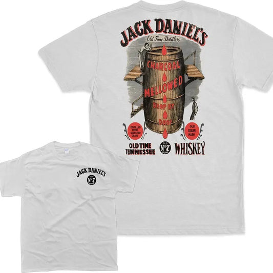 Jack Daniel's Whisky Barrel Print Shirt Unisex Tshirt For Men For Women