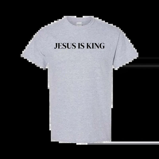 Jesus Is King T Shirt Classic Cotton