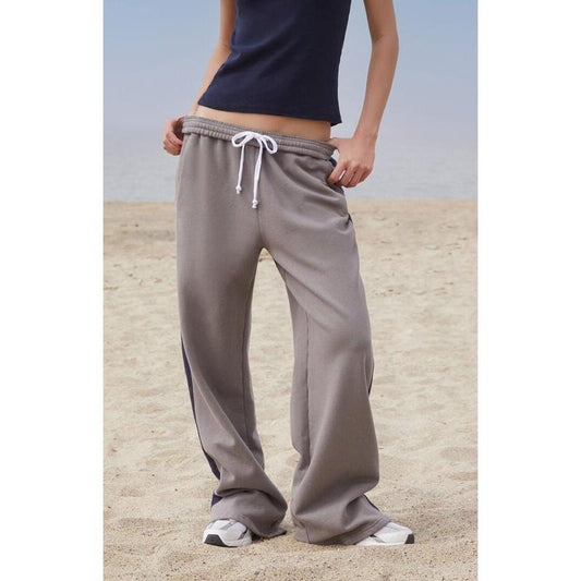 John Galt Women's Blue Anastasia Baggy Sweatpants