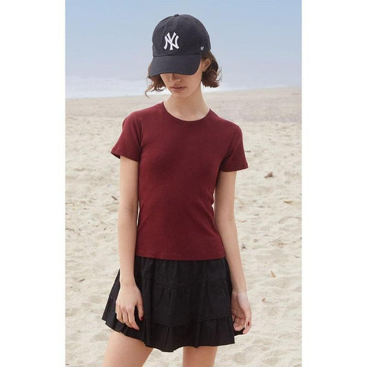 John Galt Women's Burgundy Jasmine T-Shirt