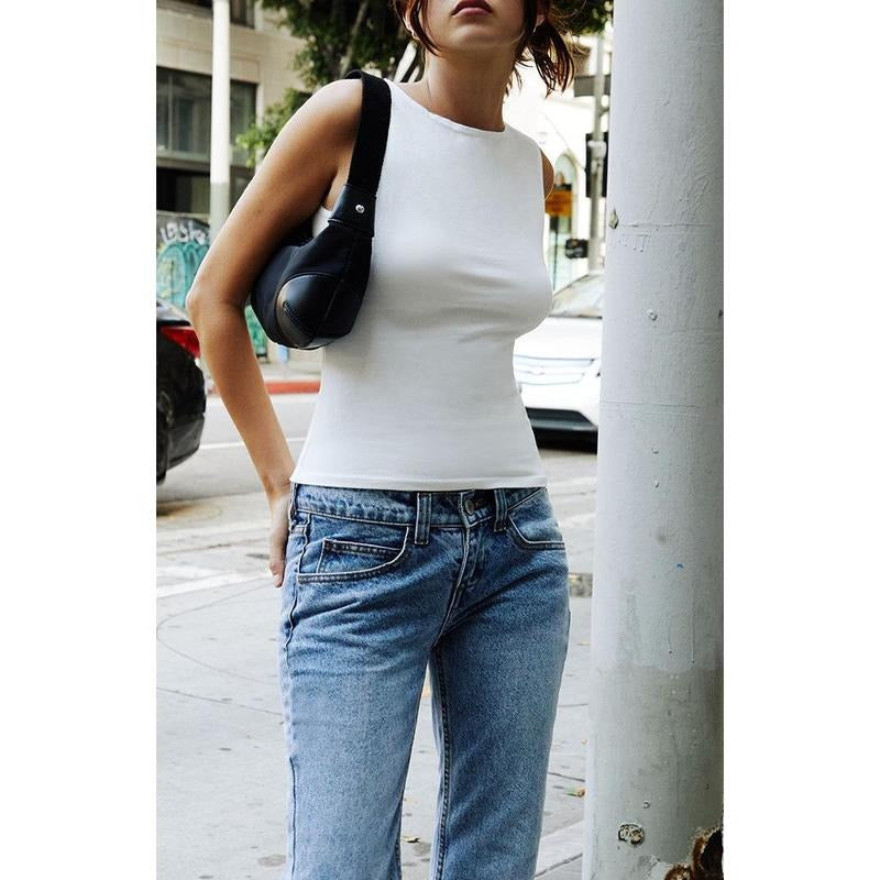 John Galt Women's White Kathleen Top