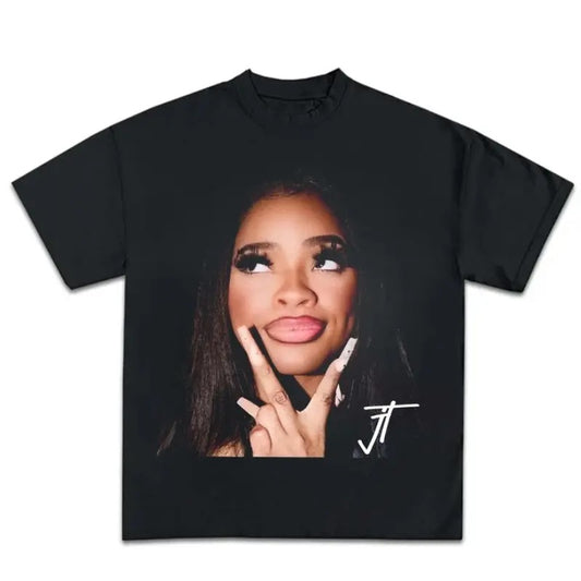 Jt Signature Face Graphic Tee T-Shirt