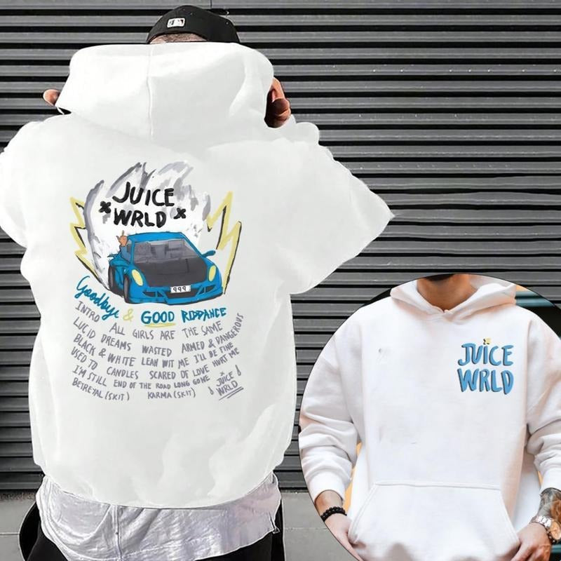 Juice Wrld Hoodie, Rapper Juice Wrld Music Album Sweatshirt, T-Shirt