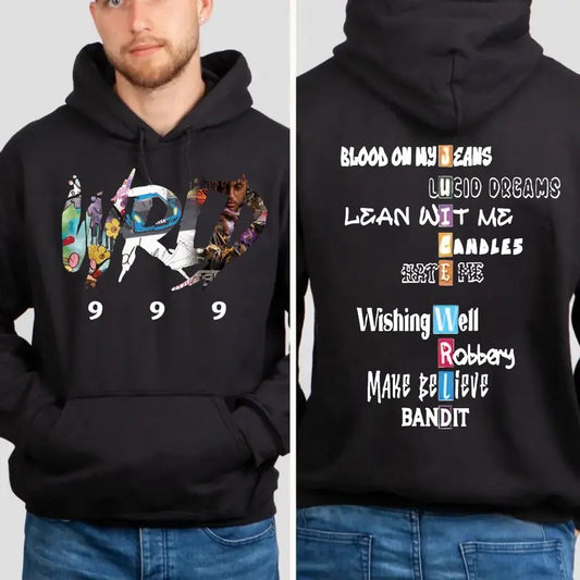 Juice Wrld Songs Hoodie Sweatshirt Shirt, Hip Hop Rapper Juice Tee, Gift For Fan, Unisex Sweater Pullover Tee