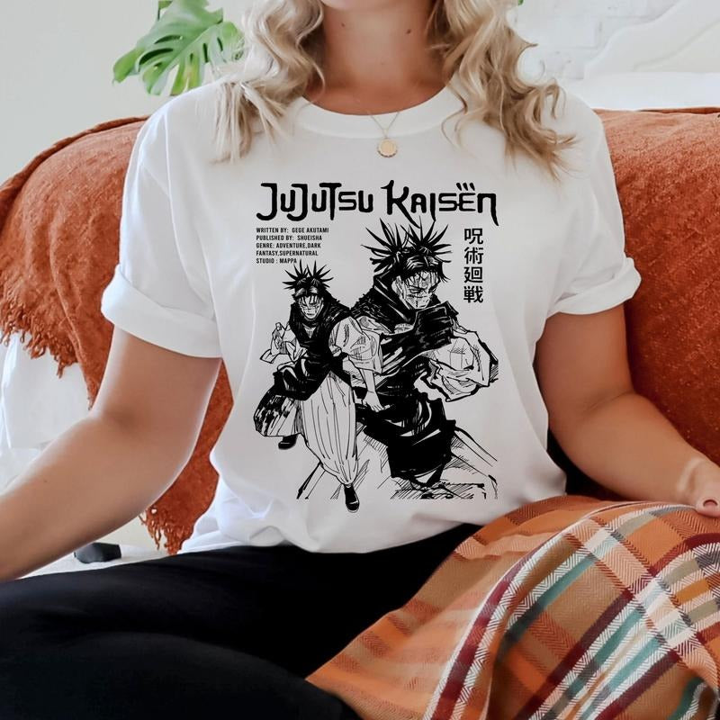 Jujutsu Kaisen Choso Tshirt Crewneck Hoodie Comfort Cotton