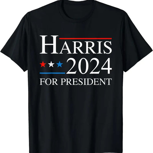 Kamala Harris 2024 For President Election Campaign T-Shirt