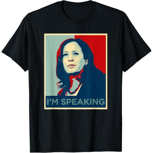 Kamala Harris Shirt I'm Speaking Quote Joe Biden 2020 T-Shirt made in usastyle{n002}2