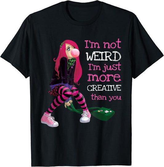 Kawaii Anime Girl Kawaii Clothes Anime Clothing Goth Girl T-Shirt | Unisex Cotton Tee Gift, Crewneck, Short Sleeve