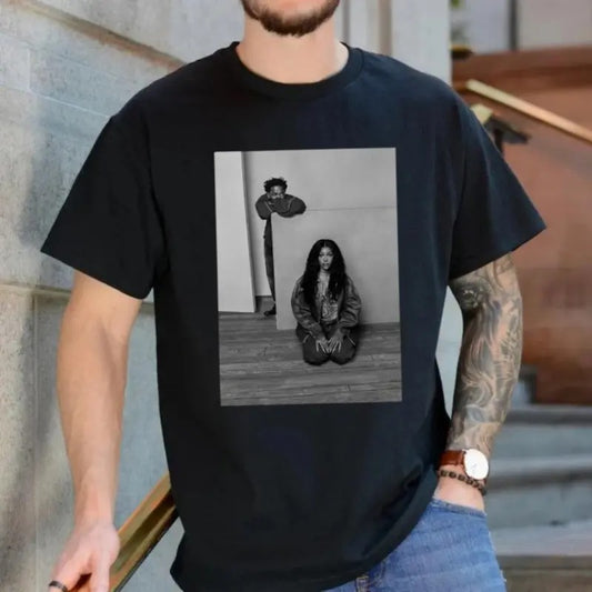 Kenrick Lamar & Sza Shirt, Concert Kendrick Lamar Tee, Sza Tour Shirt, Hip Hop Gnx Tshirt, Unisex Short Sleeve Tee
