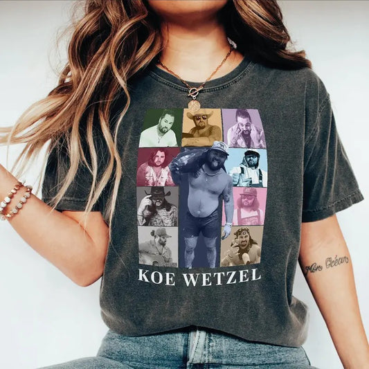Koe Wetzel Country Music Tour Tshirt, Sweatshirt, Hoodie