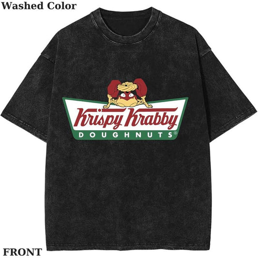 Krispy Krabby Pokemon Graphic T-Shirt, Pokemon T-Shirt, PKM Shirt, Anime Funny Shirt, Vintage Tee Streetwear Shortsleeve Printed Womenswear Top