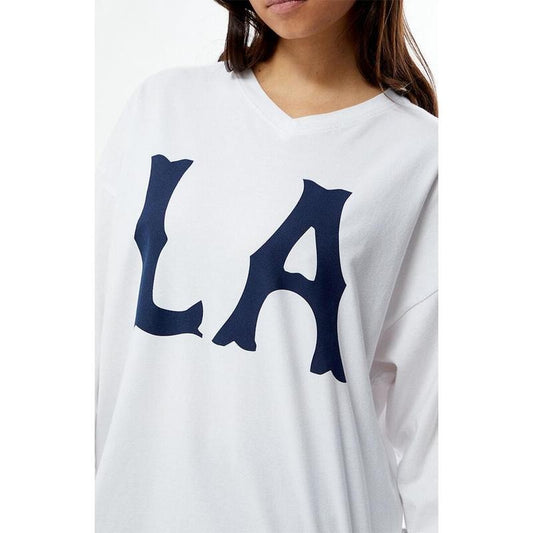 PS / LA Women's LA Long Sleeve Oversized T-Shirt