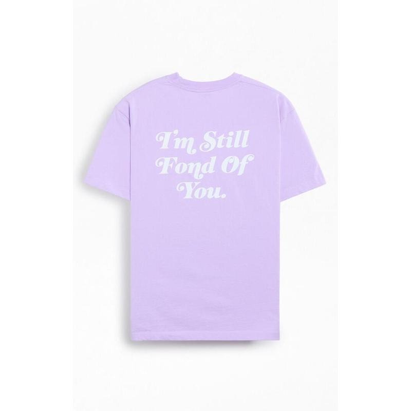 LAVENDER Men's Still Fond Of You Boxy T-Shirt - Multicolor