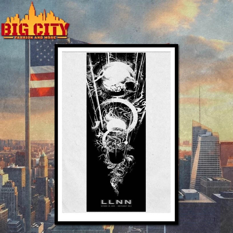 LLNN Oct 25 2025 Copenhell Cruise Høstsabbat, Oslo Poster shirt