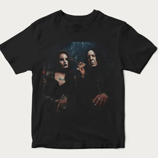 Lana hanging out with Severus Snape Vintage T-Shirt, Funny Tee, VINTAGE Music T-Shirt, Dog Bootleg Rap Tee, Retro 90s Graphic T-Shirt