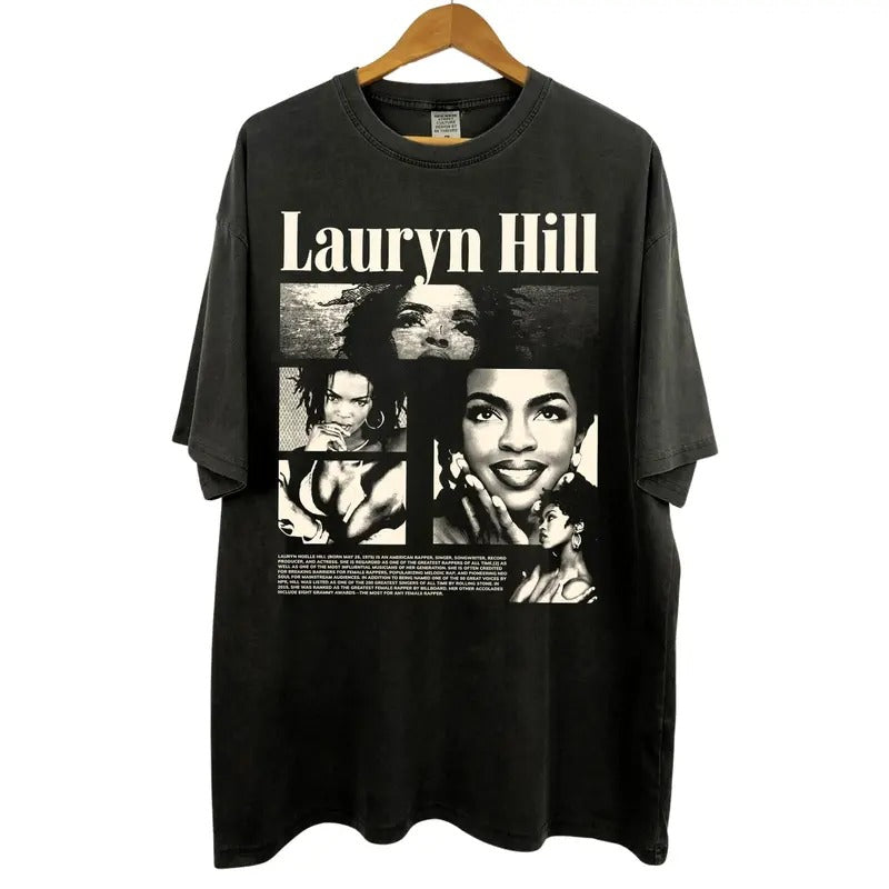 Lauryn Hill Vintage 90s Graphic Tee - The Miseducation of Lauryn Hill - Tour Merch - Ms. Lauryn Hill - The Fugees - Country Music Shirt