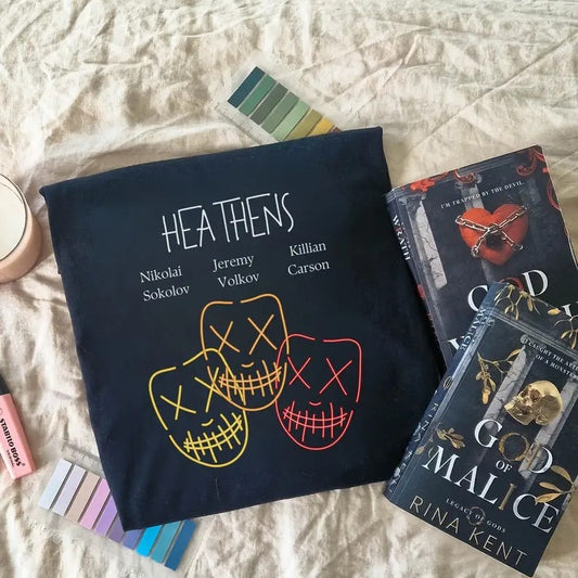 Legacy of Gods Bookish Tshirt Rina Kent Book Shirt Licensed Merch Dark Romance Merch Book Lovers Gift for Reader Book Merch Smut Gifts