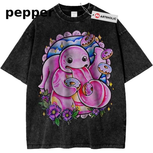 Lickitung Shirt, Pokemon Shirt, PKM Shirt, Anime Shirt, Vintage T-Shirt