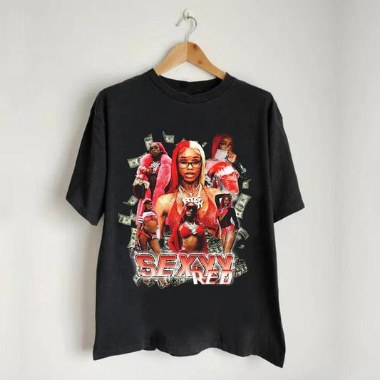Limited Sexyy Red Shirt, Vintage Sexyy Red 90s Shirt, Sexyy Red Bootleg Shirt, Retro Sexyy Red Shirt For Fan, Sexyy Red Graphic Y2k Clothing