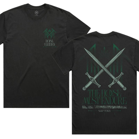 Limited Sleep Token T-shirt House Veridian Sweatshirt The House Must Endure Hoodie Sleep Token Even In Arcadia Merch, Gifts For Fans Men Women Top