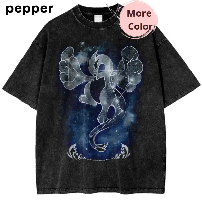 Lugia Pokemon Vintage T-Shirt, Anime Shirt, PKM Tee for Fans, Anime Graphic Tee, Vintage T-Shirt Menswear Top Underwear Tshirt Shortsleeve Women