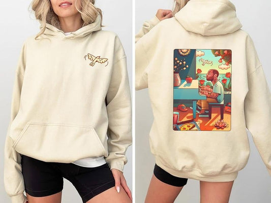 Mac Miller Dreamy Piano Hoodie, Mac Miller Tribute Shirt, Music Tshirt, Hiphop, Rap, Sweatshirt, Hoodie, Gift For Fan