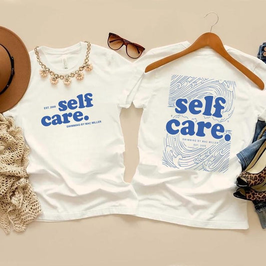 Mac Miller Self Care Tshirt, Swimming Album, Music Tshirt, Hiphop Tee, Rap Shirt, Street Wear