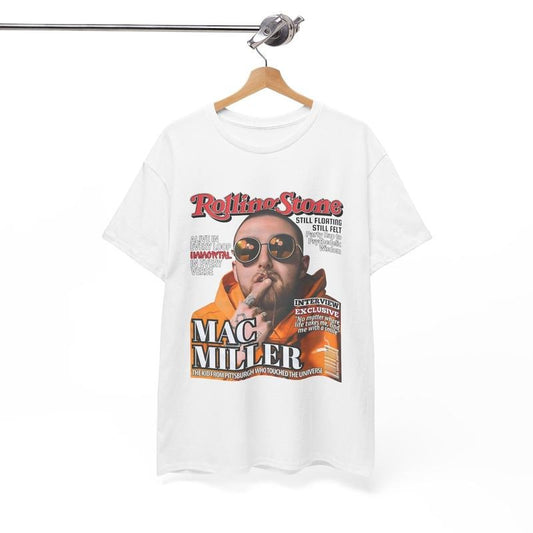 Mac Miller Tshirt, Music Tshirt, Hiphop Tee, Rap Shirt, Street Wear Crewneck Cottonstyle{n002}2