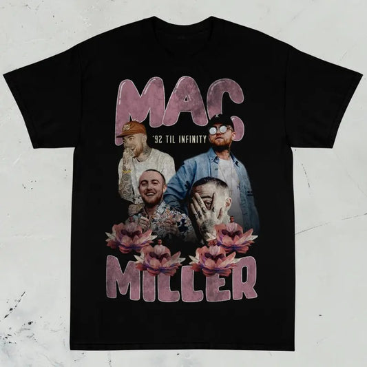 Mac Miller, Vintage Rap Graphic Tee, 90s Hip-Hop Streetwear, Music Fan Gift