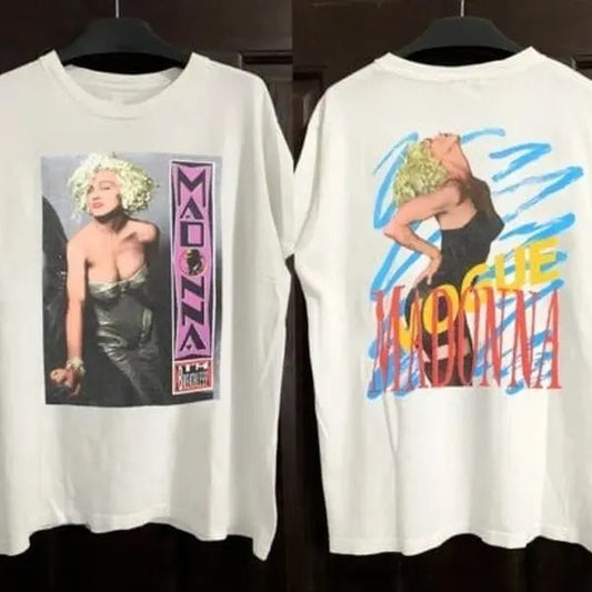 Madonna T-shirt, 1990 Madonna I'm Breathless Studio Album Vogue T-shirt