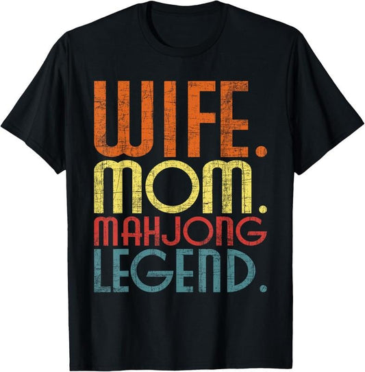 Mahjong Legend - Casino Player Gambling Chinese Game T-Shirt