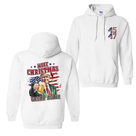 Make Chirtmas Great Again Shirt- Sweatshit Hodie, Trum 2024 Shirt, Trum Won 2024 Hoodie, Gift For Trum Fans, For Men, For Women