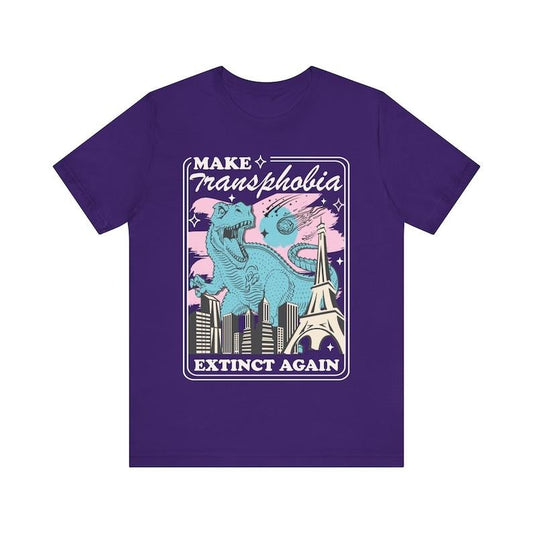 Make transphobia extinct again shirt | stop transphobia | protect trans | trans rights are human rights | trans lives matter | trans youth Hoodie, T-shirt and sweater