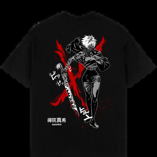 Maki X Dragon-Bone - Jujutsu Kaisen Oversized T-Shirt, anime shirt, anime tee 2024 T-shirt Hoodies & Sweatshirts