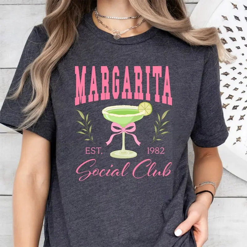Margarita Sweatshirt, Funny Girls Club Crewneck, Signature Sweatshirt, Drinking Shirt