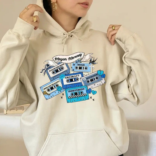 Megann Cassette Inspired Shirt, Western Cowgirl, Country Music Fan Gifts, Unisex Sweater Pullover Tee