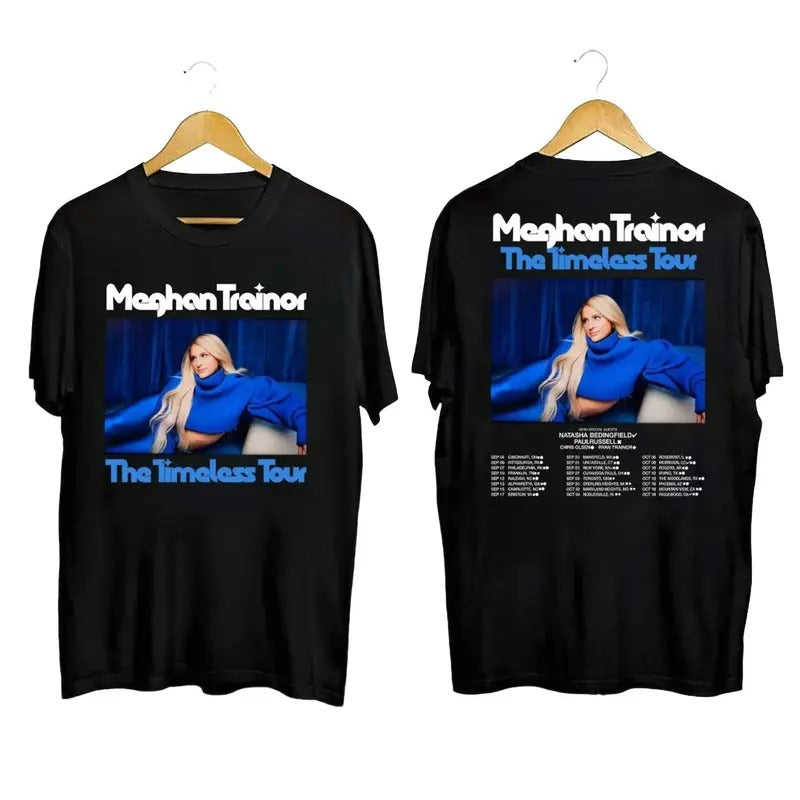 Meghan Trainor The Timeless Tour 2024 Shirt Merch Concert T-shirt for Men Women Fans