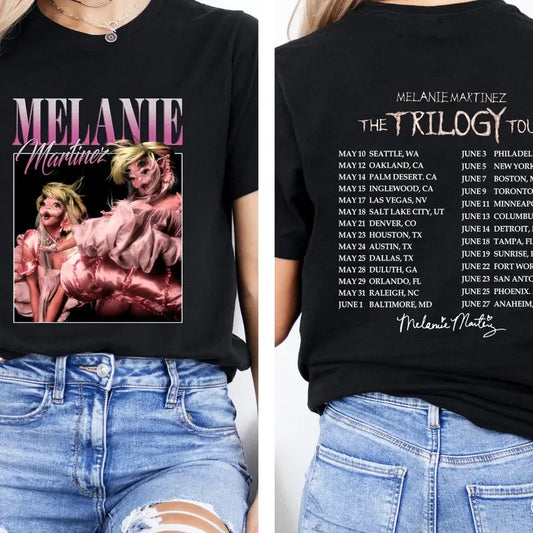 Melanie Martinez The Trilogy Tour 2024 T Shirt, Portals Album Shirt, Melanie Martinez Shirt, Melanie Merch, Melanie Martinez Fan Gift Shirt, Unisex T-Shirt, Gifts For Fan, Short Sleeve Tee Shirt, Gifts For Birthday Fathers Day Christmas Anniversary