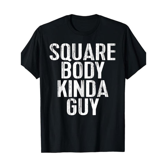 Men'S Classic Crew Neck T-Shirt - 100% Cotton, Geometric Pattern, Short Sleeve, Regular Fit, All-Season Casual Tee with Slight Stretch, Digital Heat Transfer Design Made in USA