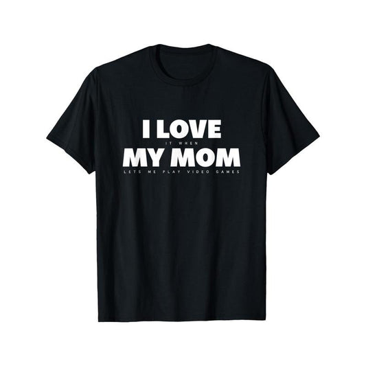 Men's Cotton Gaming Tee - Casual & Comfy Crew Neck T-Shirt with Geometric Print, Short Sleeve, Breathable Fabric, Perfect for Casual Attire Made in USA