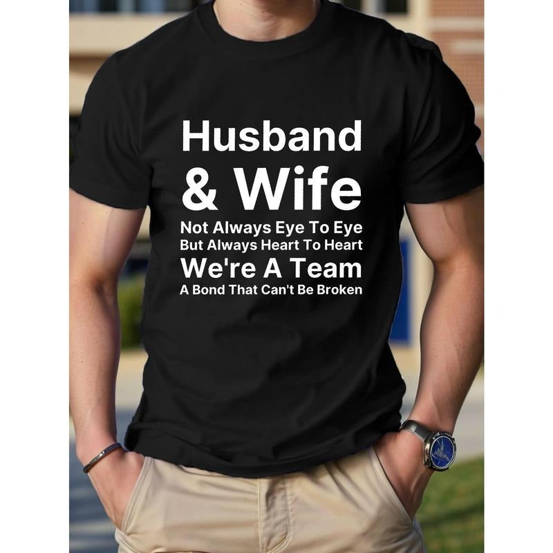 Men's short-sleeved,cotton T-shirt,high-quality breathable material, not only a partner, sports freely, soft and skin friendly Made in USA
