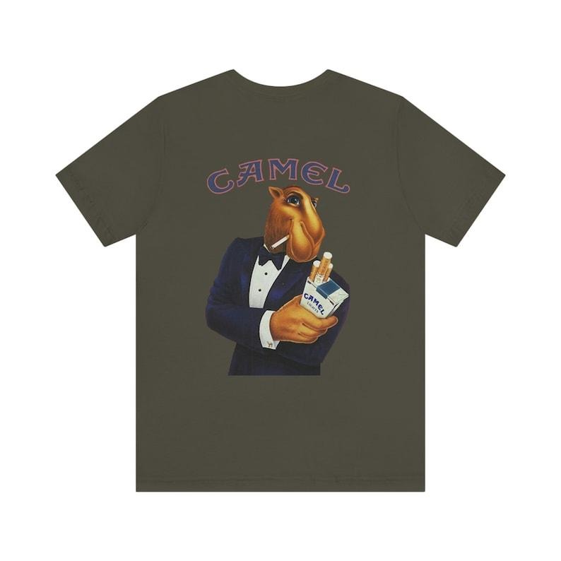 Vintage Camel Tee Shirt Cigarette Classic Design Camel Shirt Marlboro Shirt Cigar Gift / Mens Women  T-shirt, sweater and Hoodie 2 sides