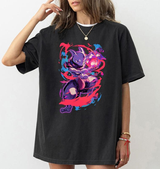 Mewtwo Shirt, Anime Fan, Mewtwo Energy Mode, Mewtwo Tee, Unisex Anime Tee, Mew Pokemon Shirt