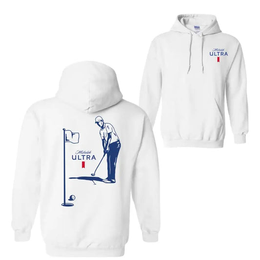 Michelob Ultra Golfing Hoodie Sweatshirt T-Shirt, Unisex Shirt, For Men, For Women