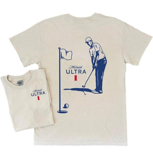 Michelob Ultra Golfing T-Shirt Sweatshirt Hoodie